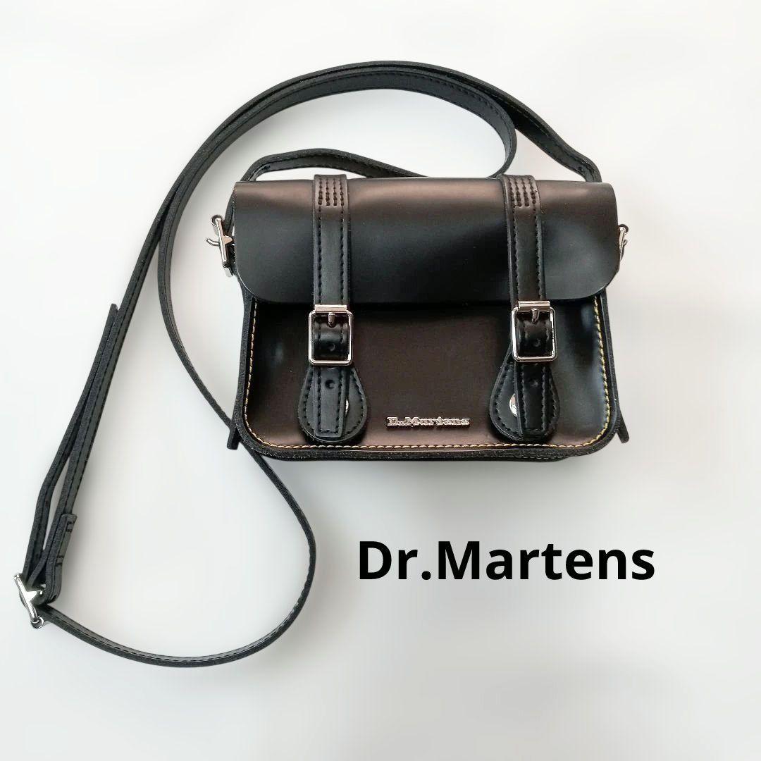 【美品】Dr. Martens 7インチ サッチェルバッグ 黒