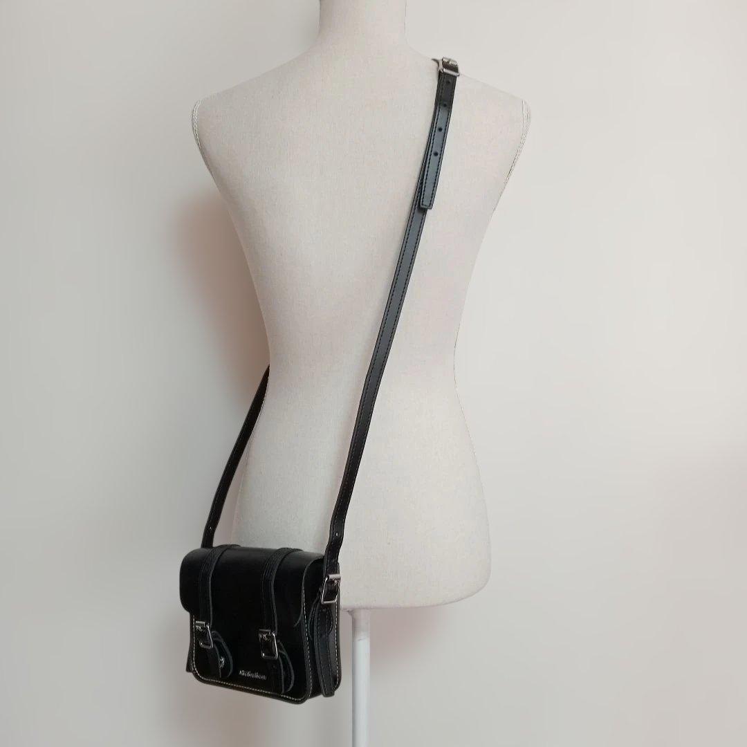 【美品】Dr. Martens 7インチ サッチェルバッグ 黒