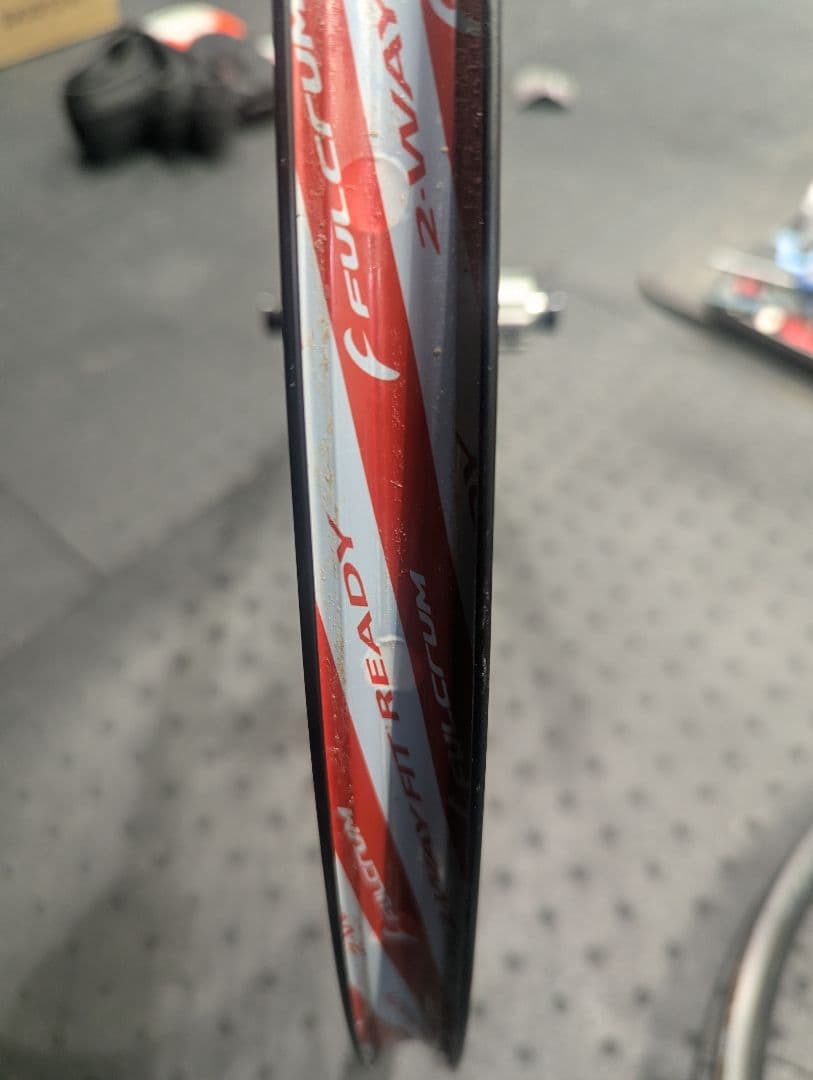 フルクラムラピッドレッド900db ホイールセットタイヤ付き