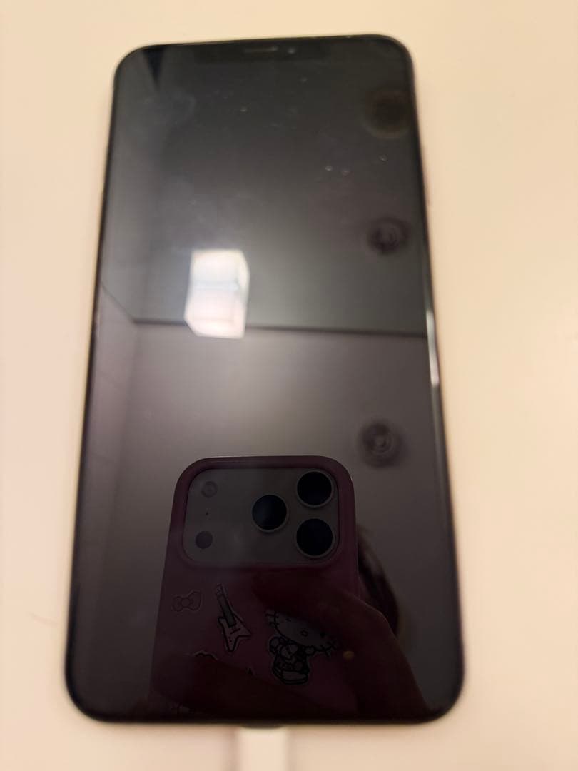 モ*ョ様 iPhone XS ゴールド 本体 背面ひびあり 64G Simフリー