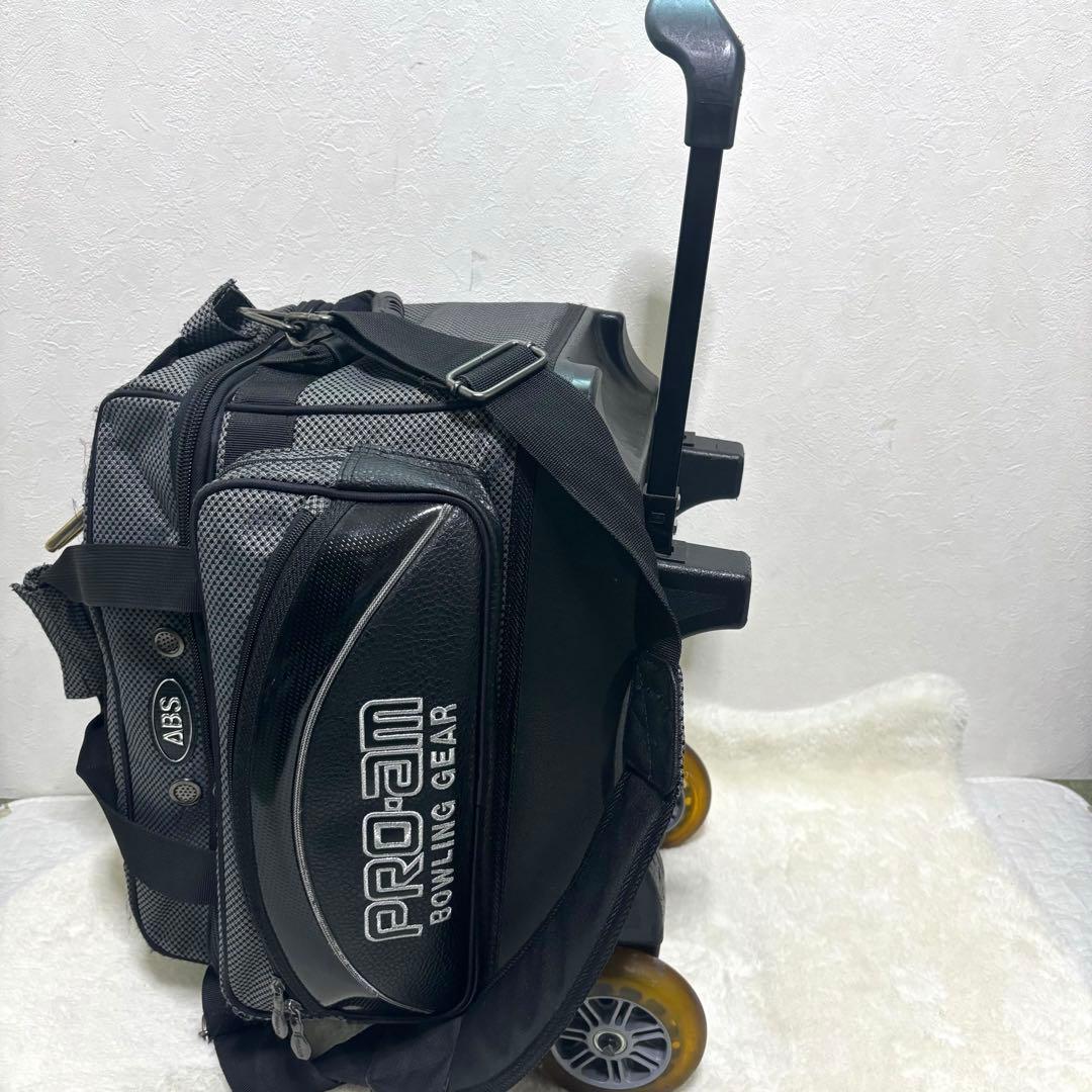 【希少】ABS ボーリング キャリーバッグ PRO-am 3way 2球