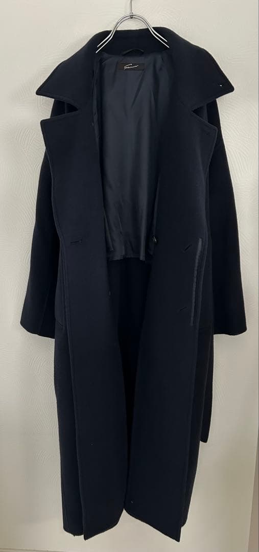 スタニングルアー　ｒスプリットラグランロングコート　ネイビー　サイズ2