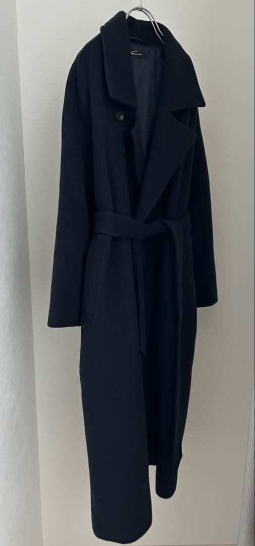 スタニングルアー　ｒスプリットラグランロングコート　ネイビー　サイズ2