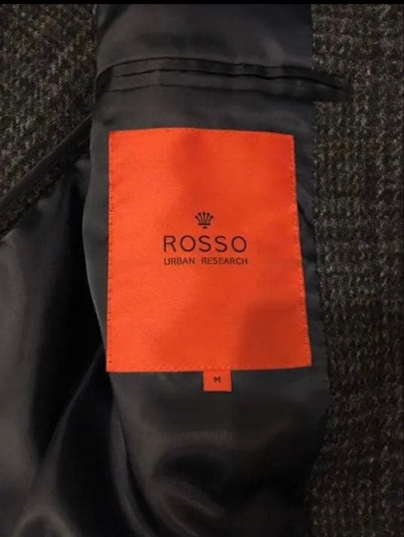 URBAN RESEARCH ROSSO　ハリスツイードジャケットM