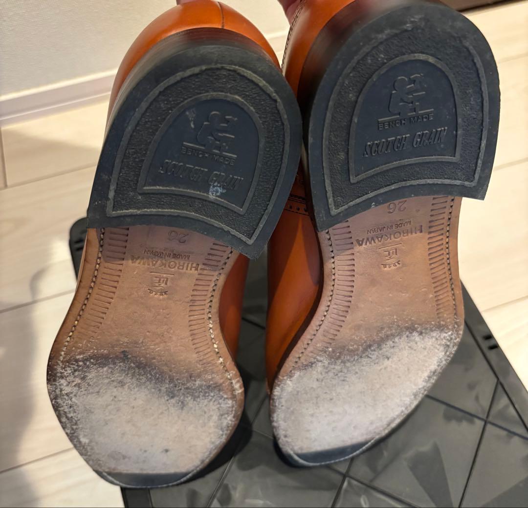 スコッチグレイン 匠 26cm ミディアムブラウン hirokawa