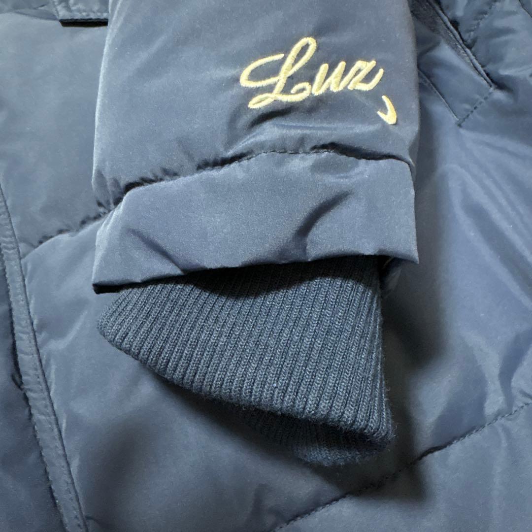 【美品】ルースイソンブラ　サッカーベンチコート150-160 ネイビー紺