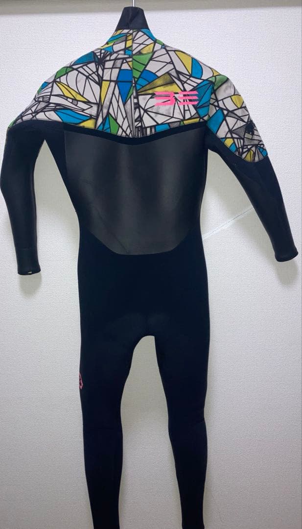 BEWET⭐️ロングチェストジップMLサイズ相当セミドライウェットスーツ5/3㎜