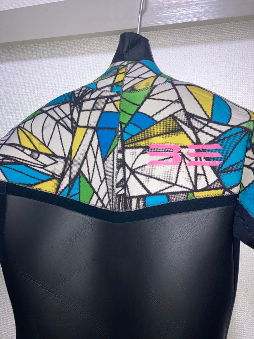 BEWET⭐️ロングチェストジップMLサイズ相当セミドライウェットスーツ5/3㎜