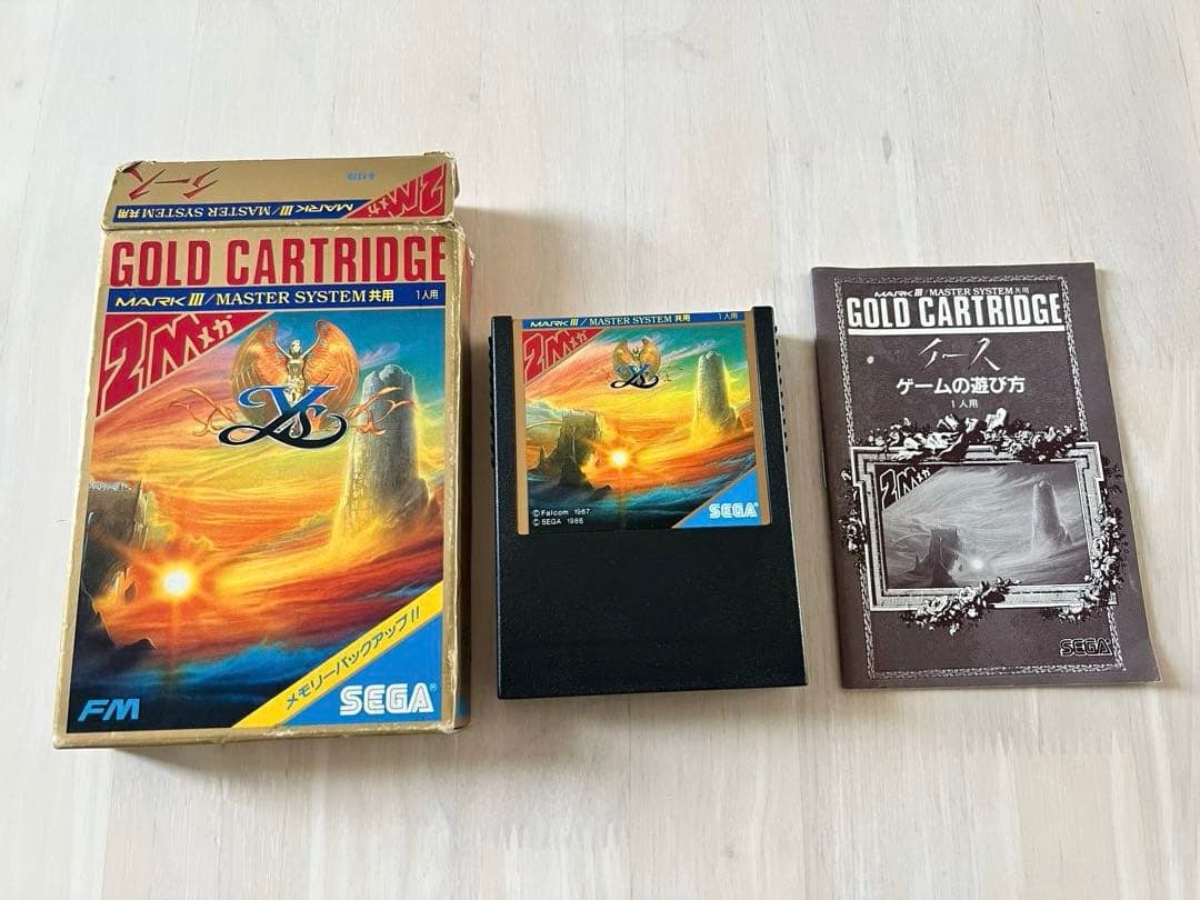 【動作確認済】イース Ys セガマークⅢ / マスターシステム