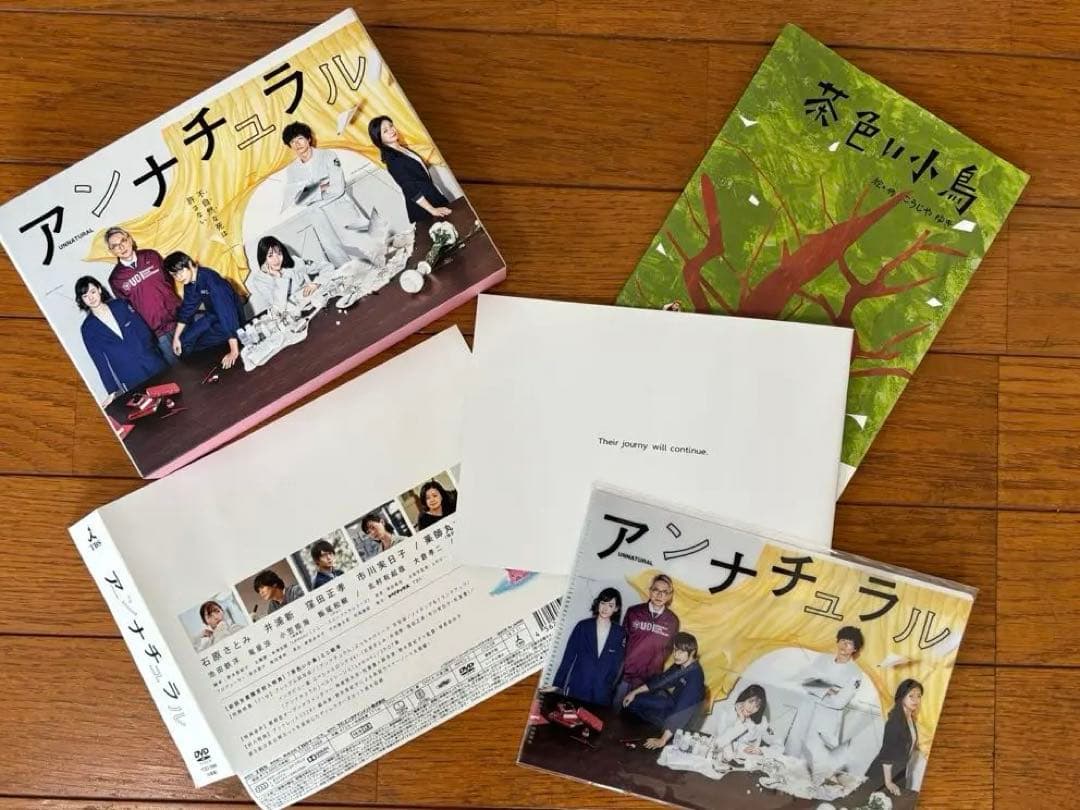 アンナチュラルDVD 初回限定盤茶色い小鳥絵本　ブックレット　ミニクリアファイル