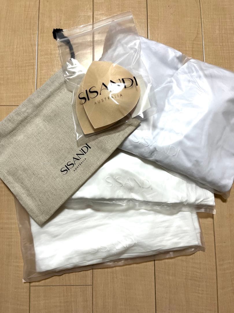 SISANDI 4点セット ワンピース水着/上下セットアップ/パット 新品未使用