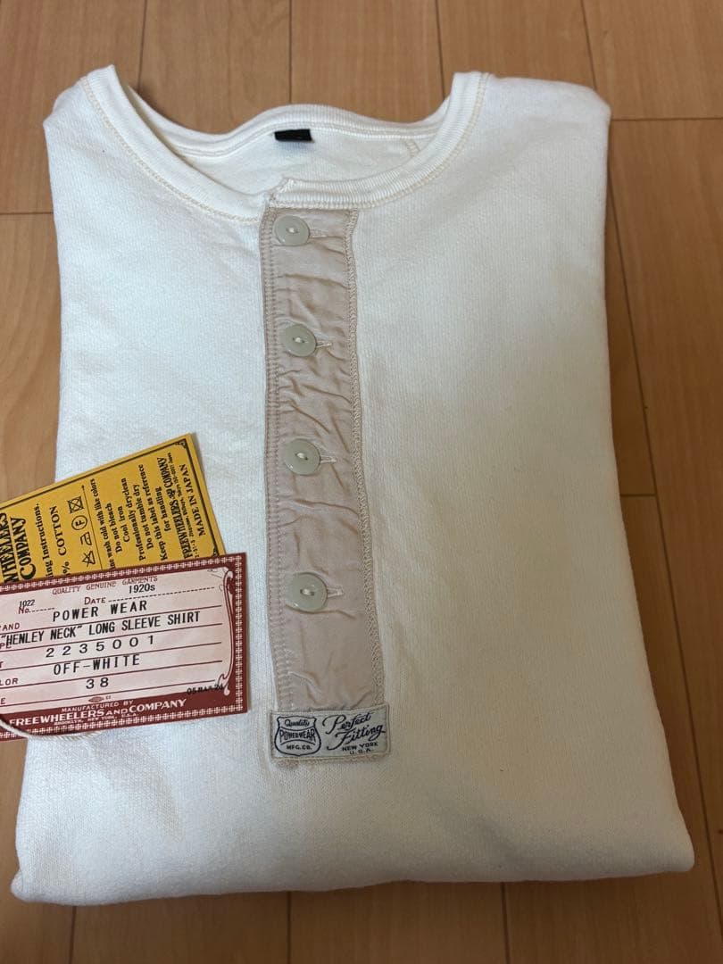 FREEWHEELERS フリーホイーラーズ ヘンリーネックロンT 38