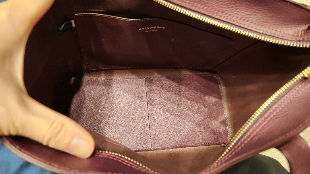 美品コールハーン　grand seriusトートバッグ　本革 Cole haan