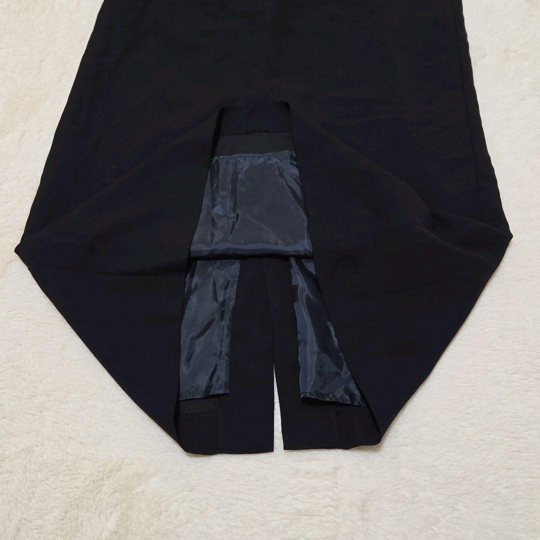 スローブイエナ habiスパンコールレーススリーブドレス 36