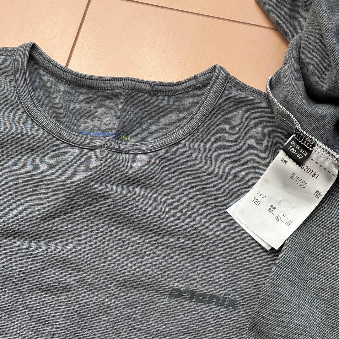 フェニックス スキーウェア 子ども 上下セット 120（インナー・小物おまけ）