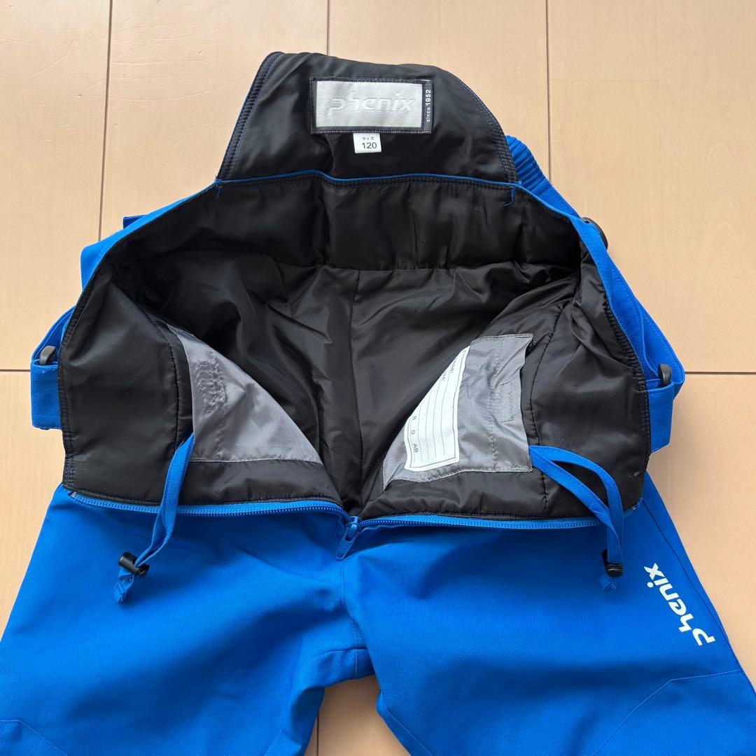 フェニックス スキーウェア 子ども 上下セット 120（インナー・小物おまけ）
