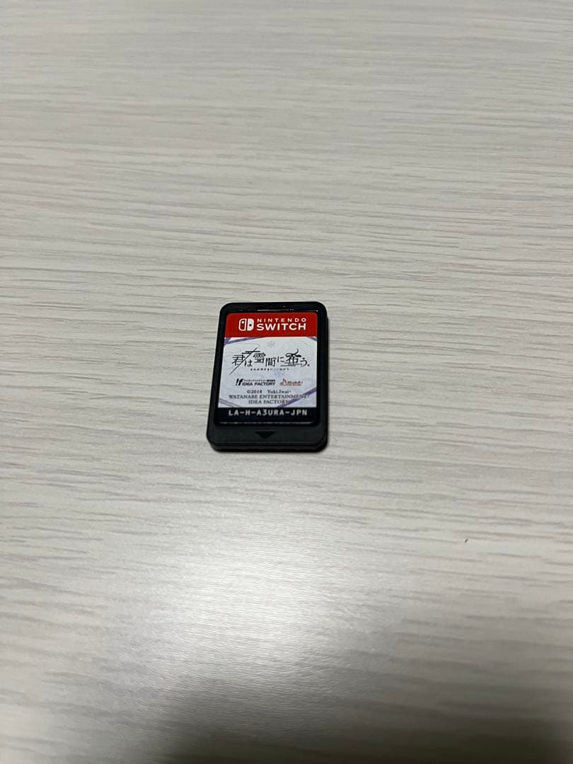 Switch ソフト 君は雪間に希う 限定版