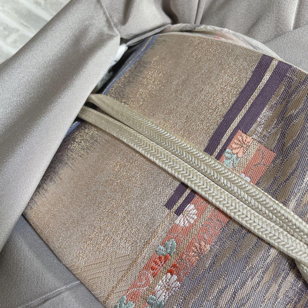 訪問着　フルセット　友禅　椿　お淑やか　入学式　卒業式　着物　Q5