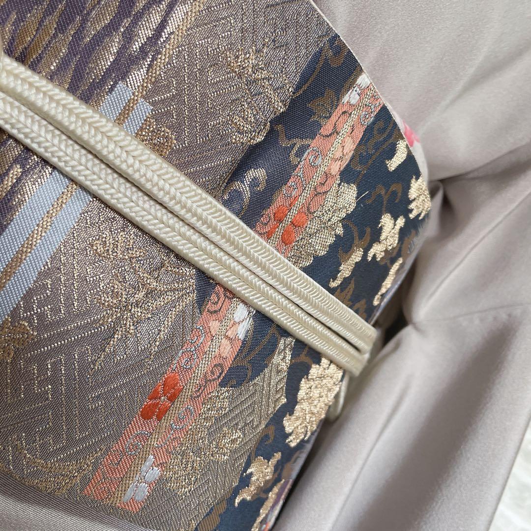 訪問着　フルセット　友禅　椿　お淑やか　入学式　卒業式　着物　Q5