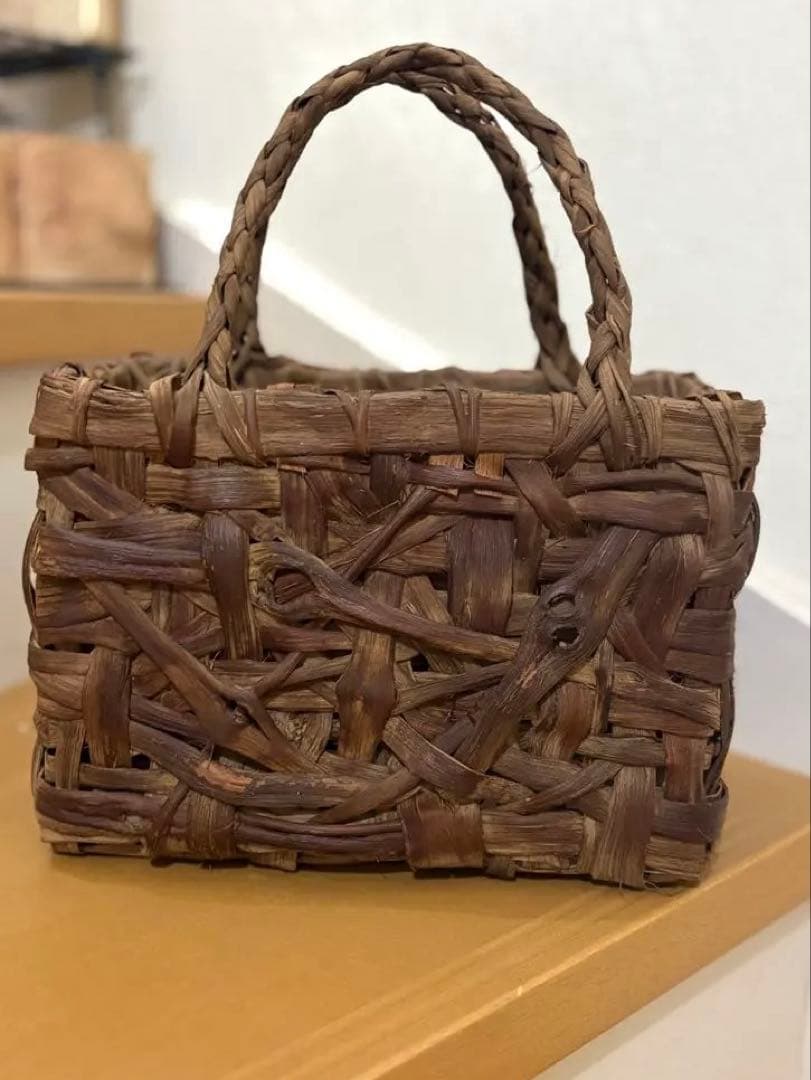 月*陽様 山葡萄籠バック