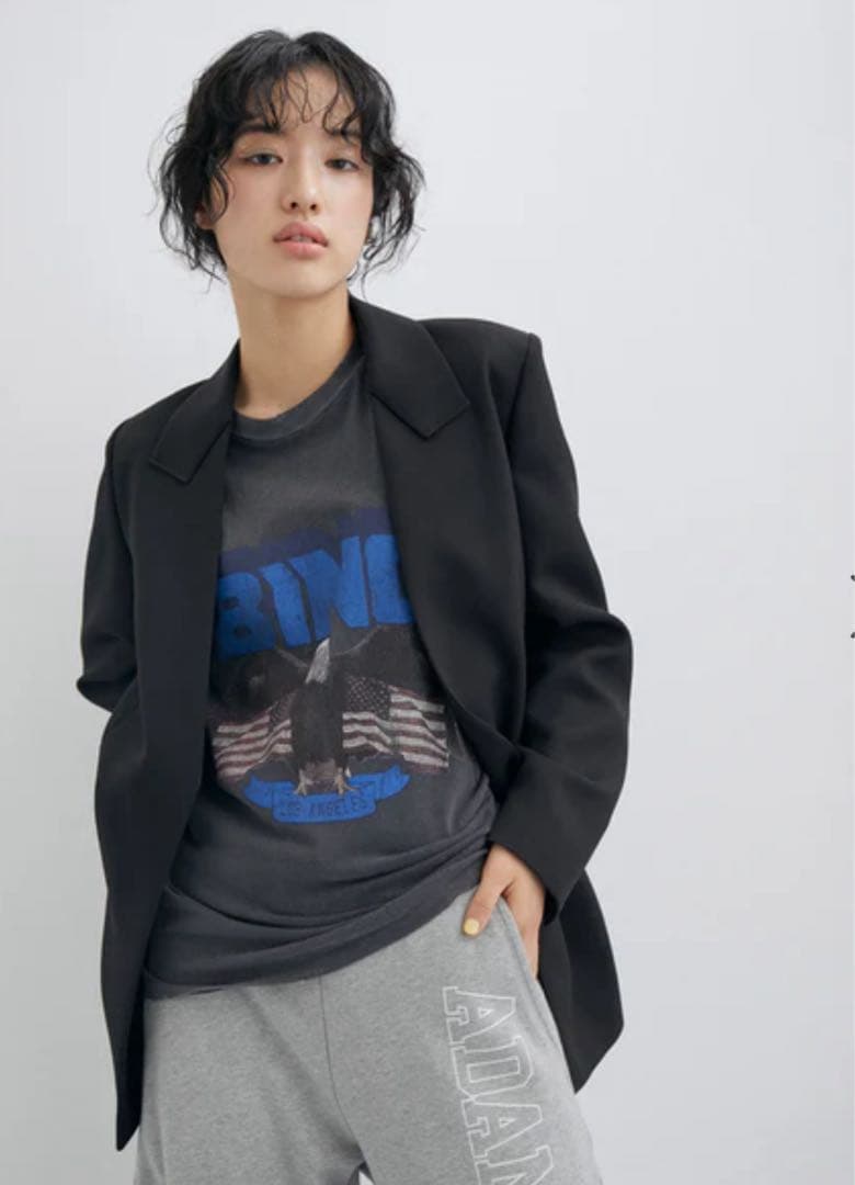 アダムエロペ　シェイプフォルムシングルジャケット