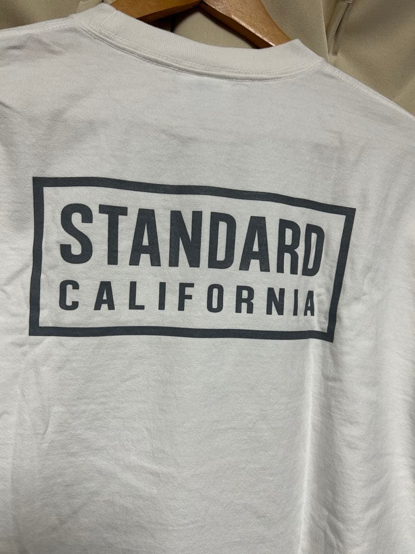 スタンダードカリフォルニアHEAVYWEIGHT BOX LOGO LS TEE