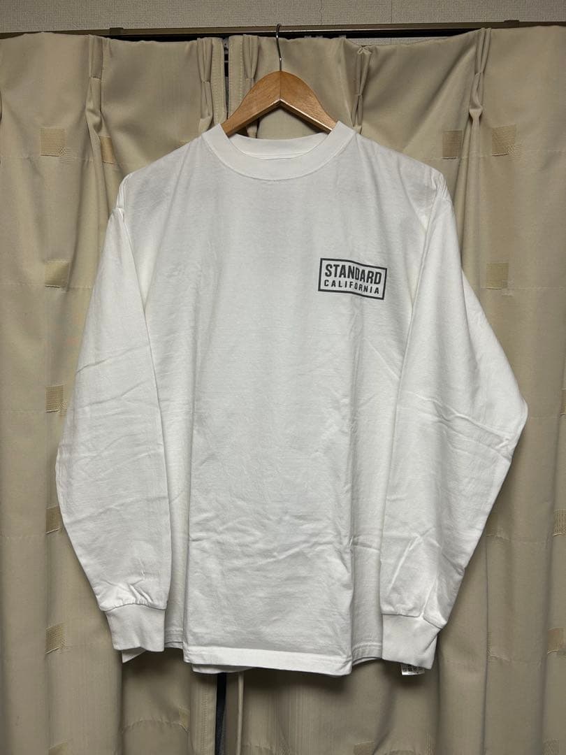 スタンダードカリフォルニアHEAVYWEIGHT BOX LOGO LS TEE