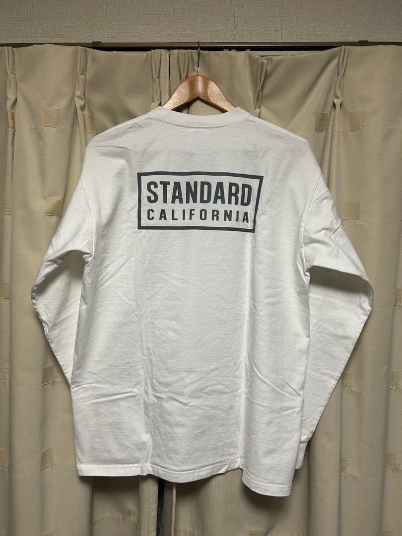 スタンダードカリフォルニアHEAVYWEIGHT BOX LOGO LS TEE