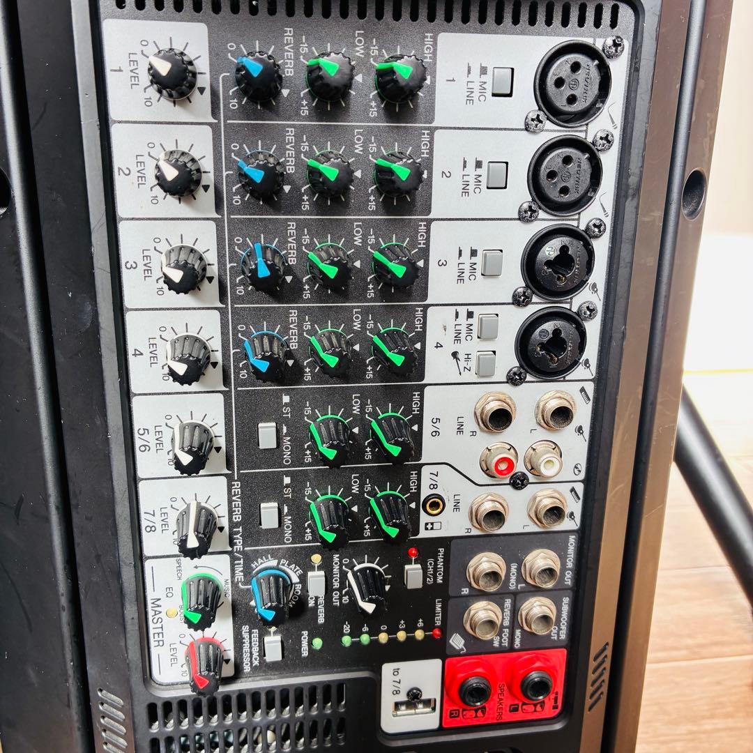 YAMAHA　ヤマハ　stagepas　400i　スピーカー　スタンド付き