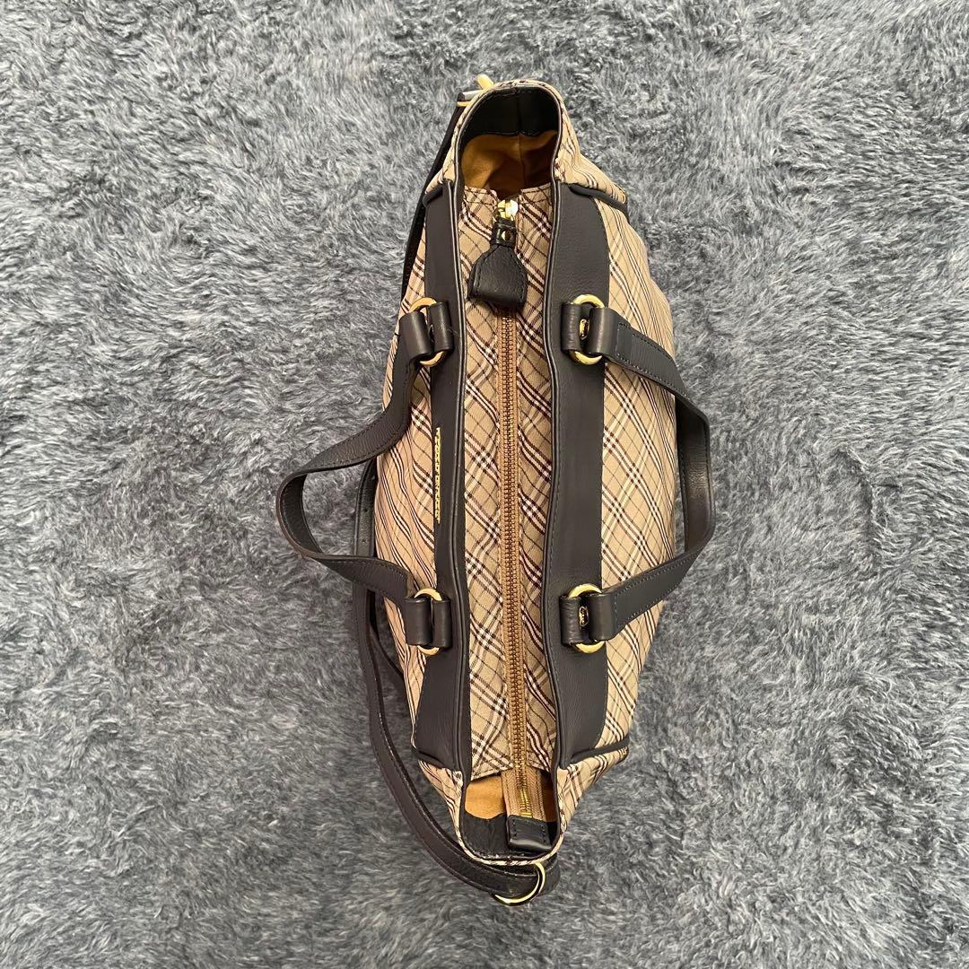 BURBERRY ショルダーバッグ 2way ノバチェック ベージュ A4