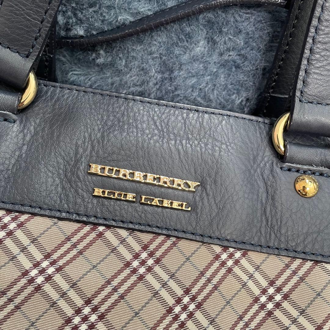 BURBERRY ショルダーバッグ 2way ノバチェック ベージュ A4