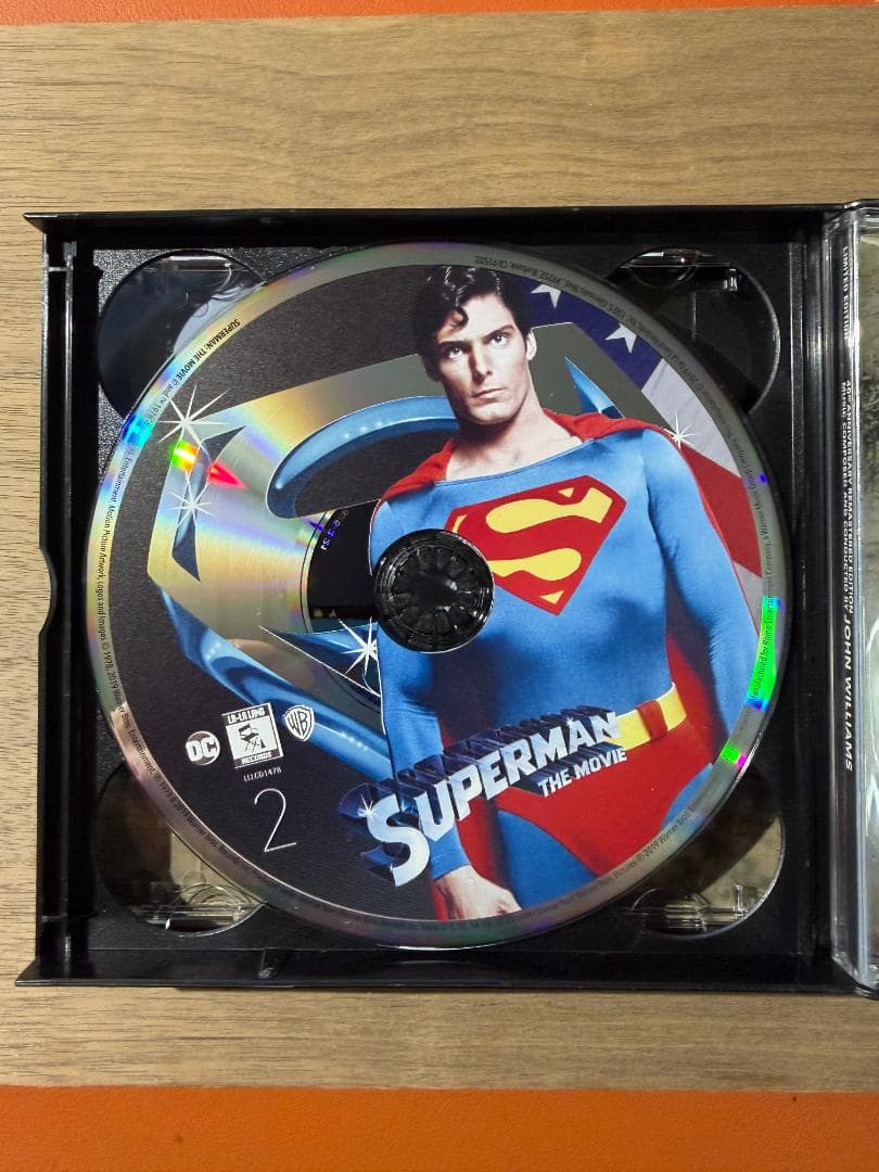 スーパーマン　（公開40周年記念リマスター３枚組CD）