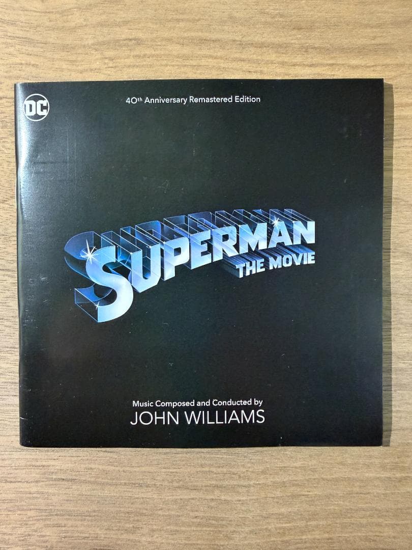 スーパーマン　（公開40周年記念リマスター３枚組CD）