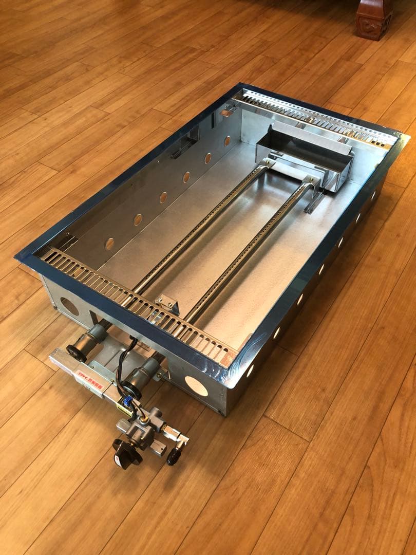 鉄板焼き器　鉄板焼きガスグリル　LPガス仕様　焼き台　グリラー　業務用