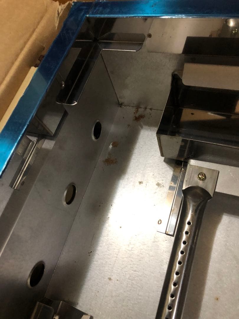 鉄板焼き器　鉄板焼きガスグリル　LPガス仕様　焼き台　グリラー　業務用