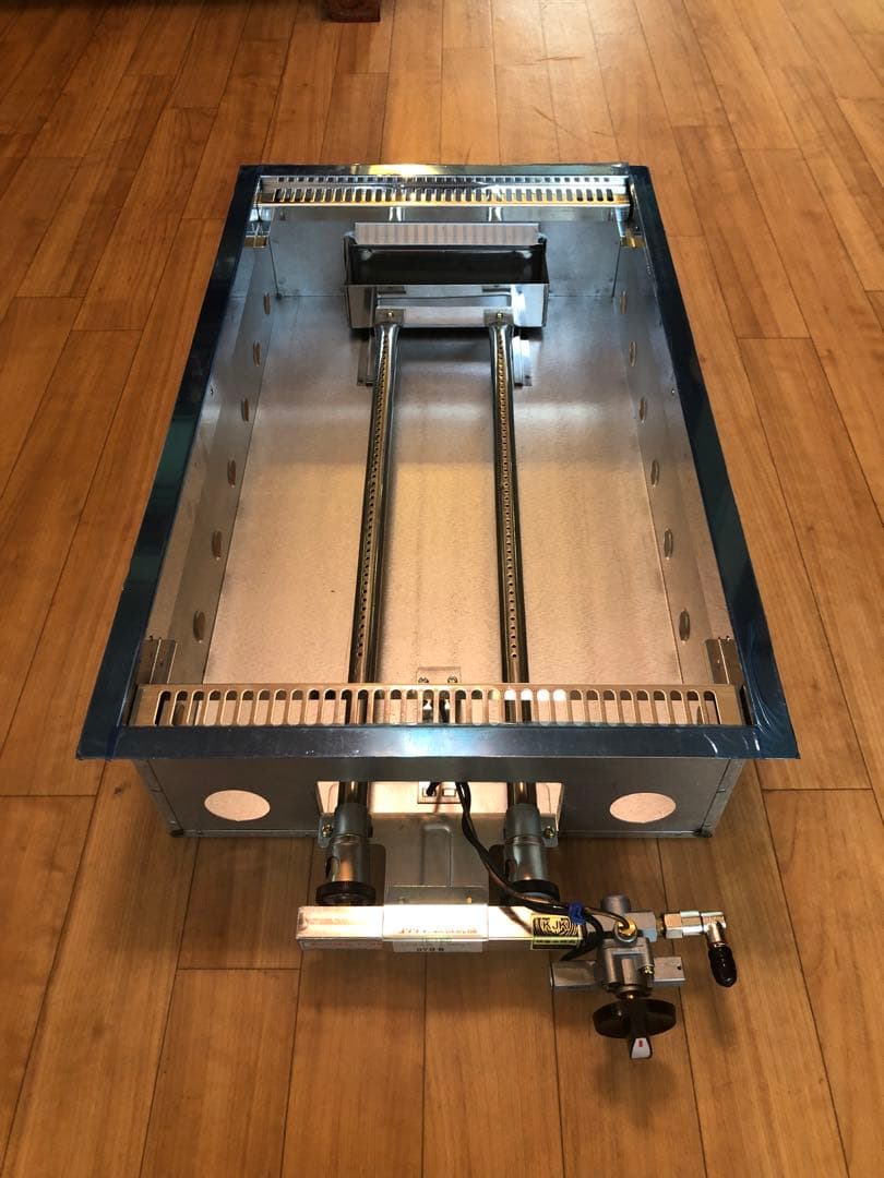 鉄板焼き器　鉄板焼きガスグリル　LPガス仕様　焼き台　グリラー　業務用