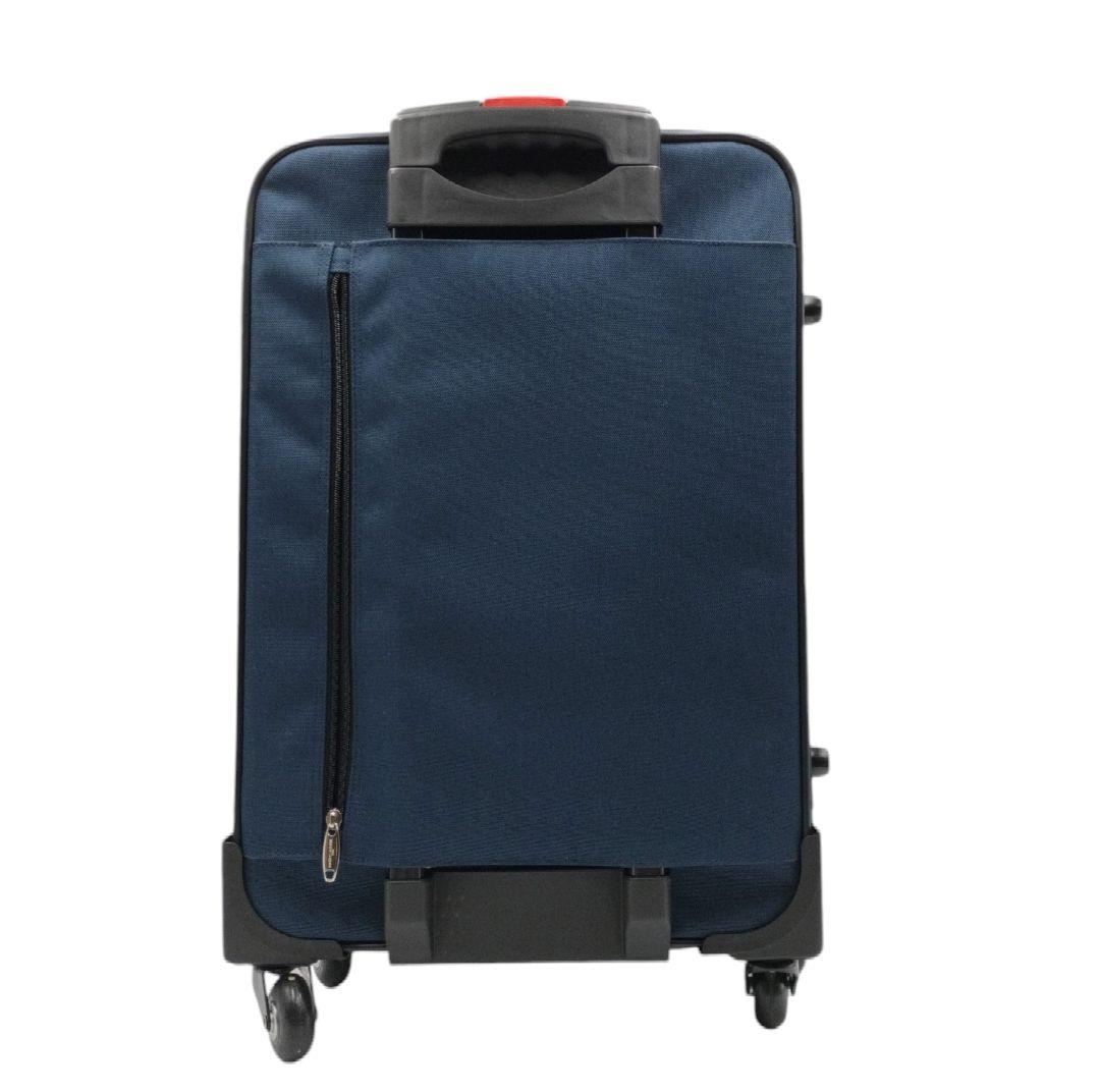 未使用✨エース　キャリーケース　キャリーバッグ　スーツケーツ　機内持込可　紺　鍵