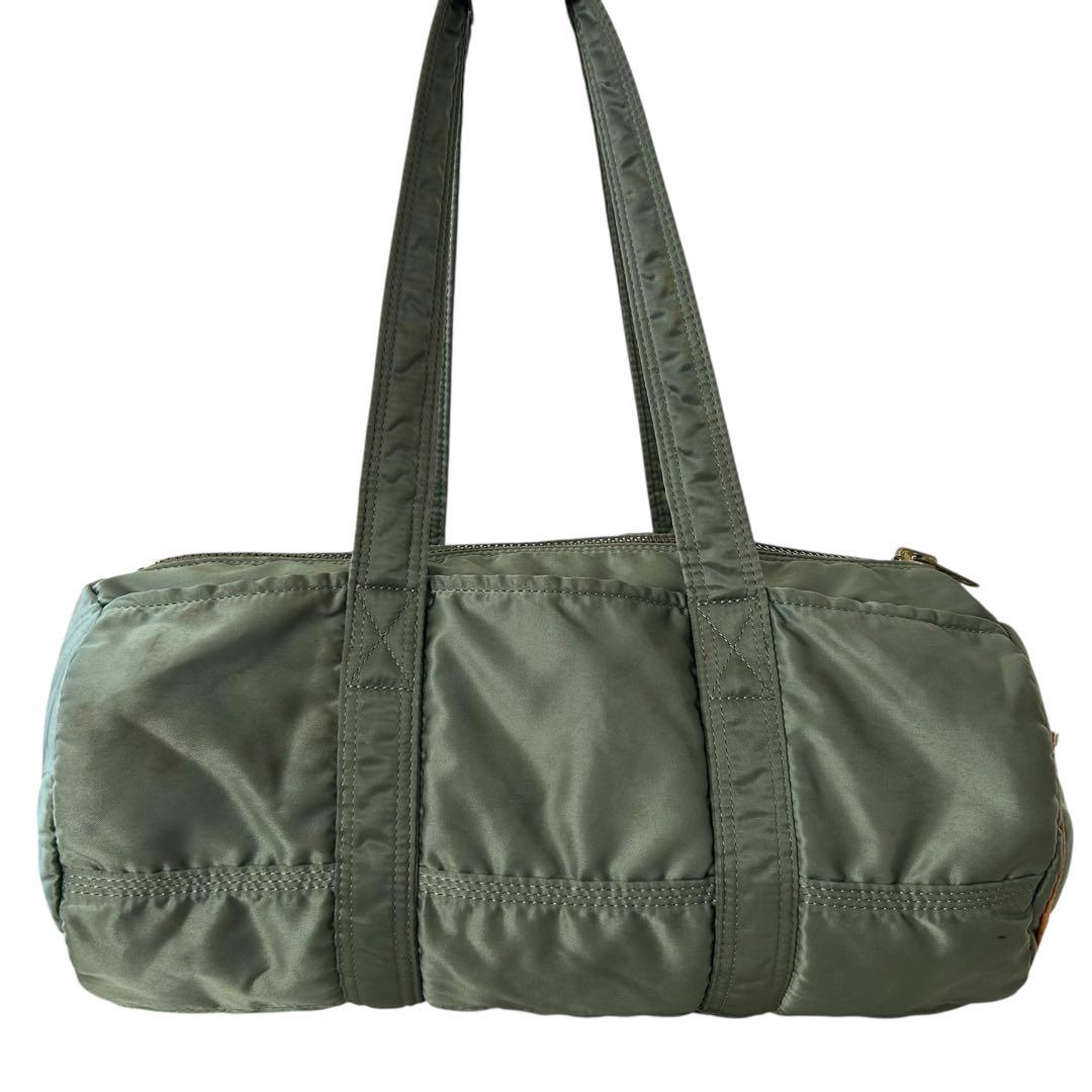 ✨希少カラー✨ PORTER タンカー セージグリーン ミニボストン L