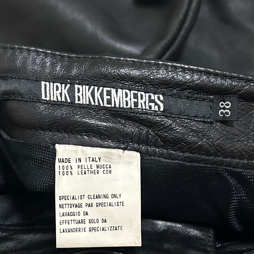 90s DIRK BIKKEMBERGS Leather Pants パンツ