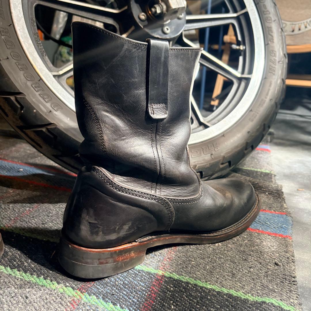 ピロロロ～ LONE WOLF ロンウルフ ファーマーブーツ