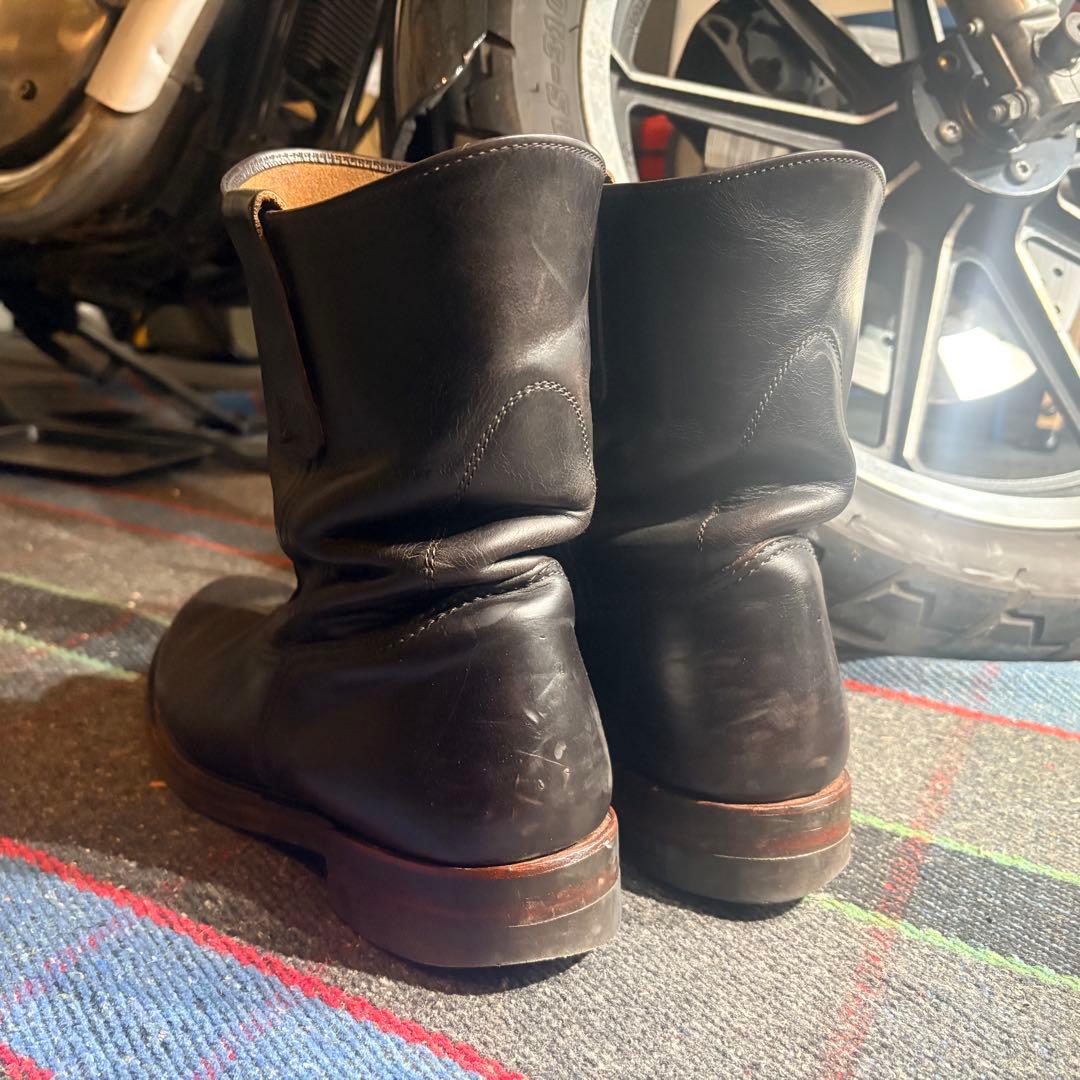 ピロロロ～ LONE WOLF ロンウルフ ファーマーブーツ