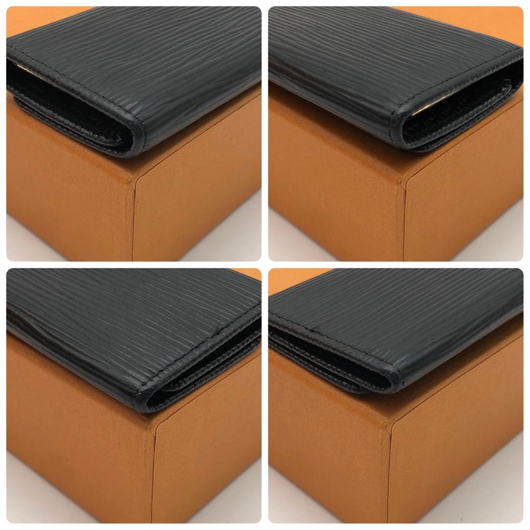 ルイヴィトン ミュルティクレ4 キーケース エピ ブラック ノワール 黒