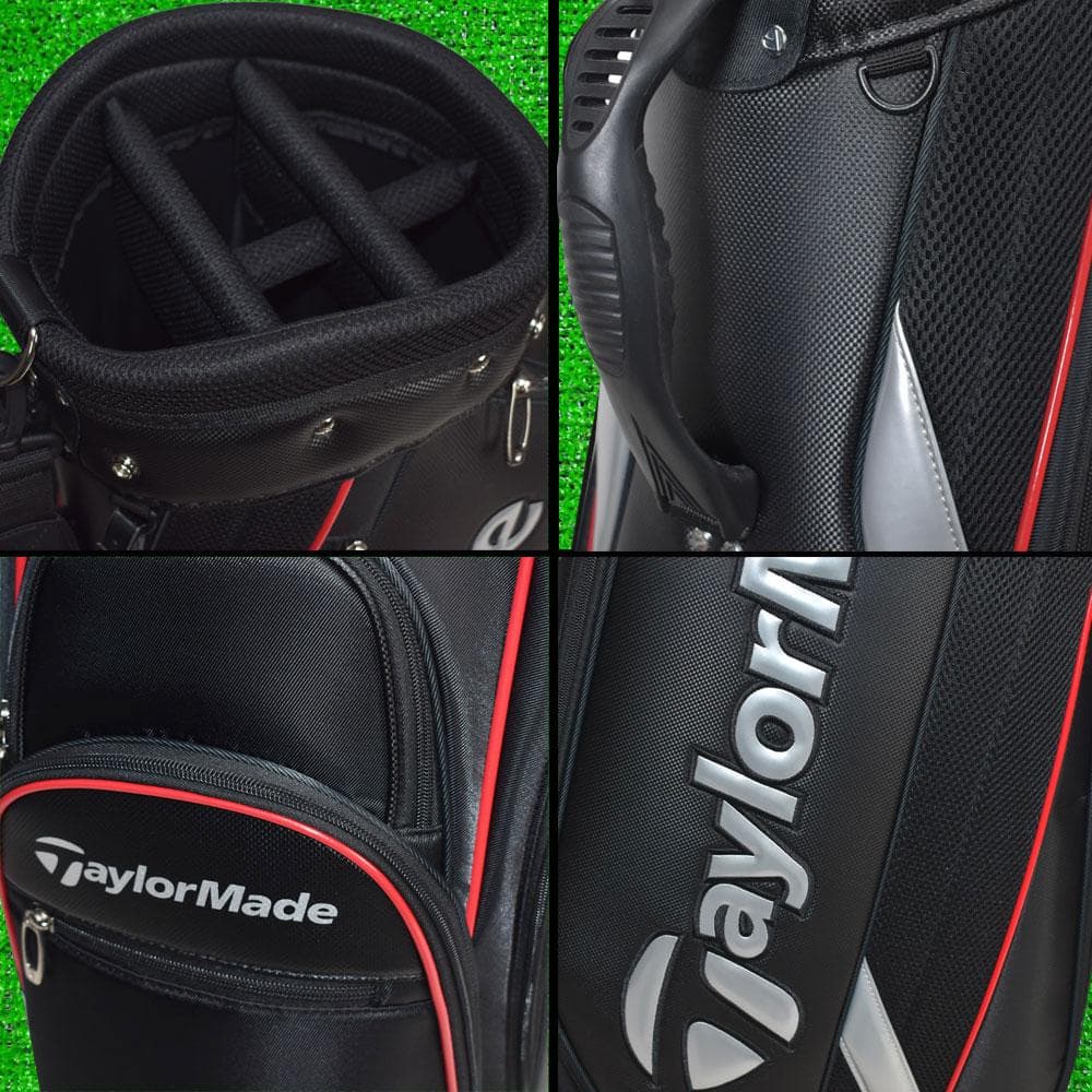 TaylorMade テーラーメイド ゴルフ キャディバッグ【ブラック】超美品！