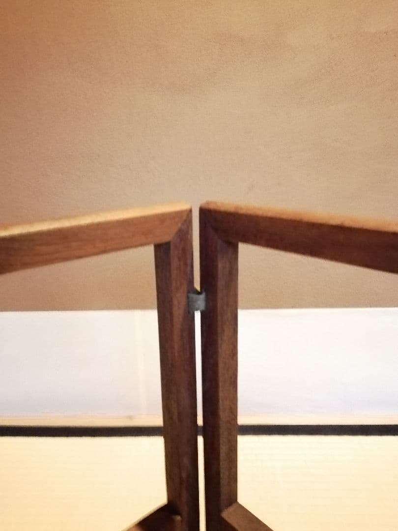 【茶道具】流水金箔ちらし絵風炉先　風炉先屏風　風炉先214