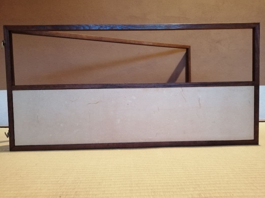 【茶道具】流水金箔ちらし絵風炉先　風炉先屏風　風炉先214