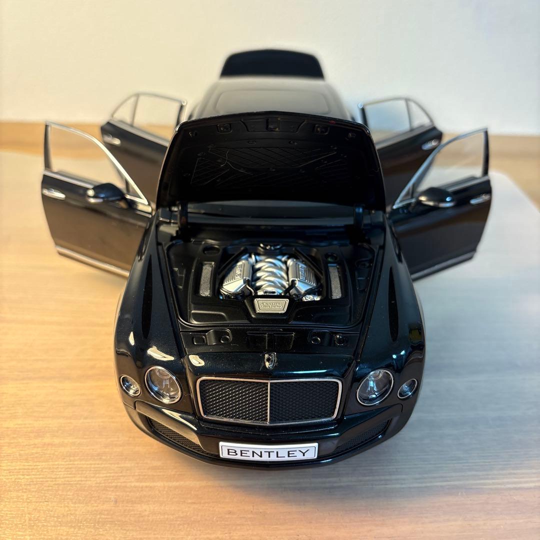 京商　ベントレー　Mulsanne Speed onyx 1/18 ミニカー