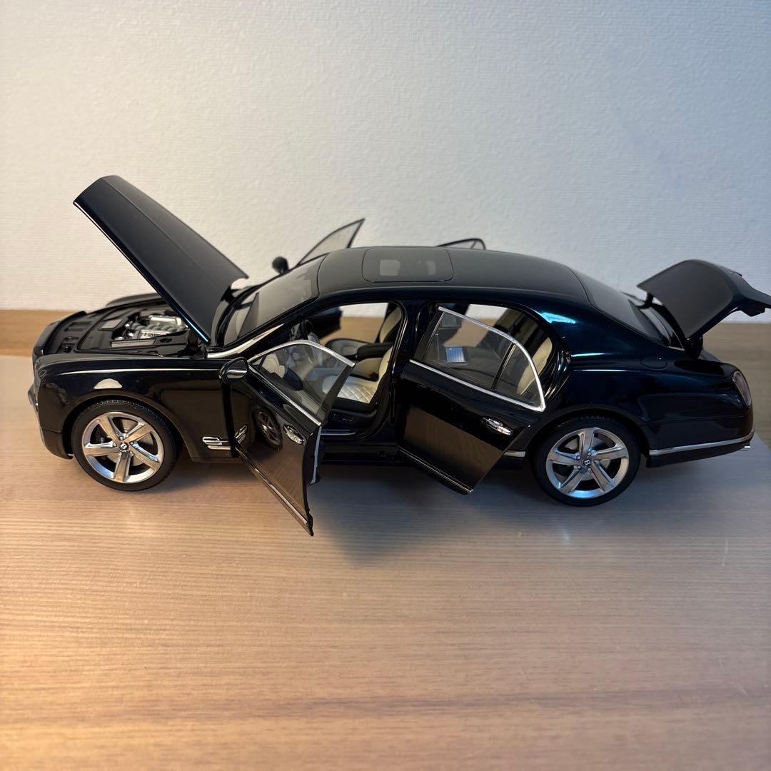 京商　ベントレー　Mulsanne Speed onyx 1/18 ミニカー