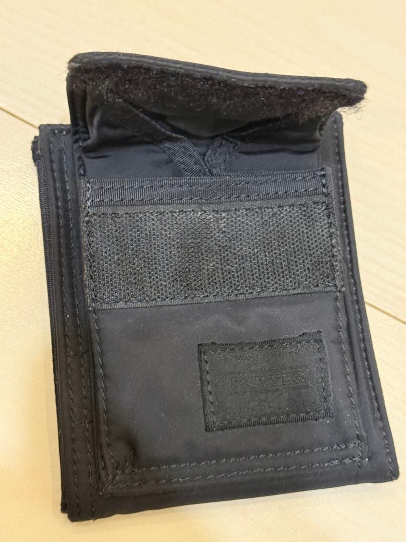 廃盤　ヘッドポーター　ブラックビューティー　二つ折り財布