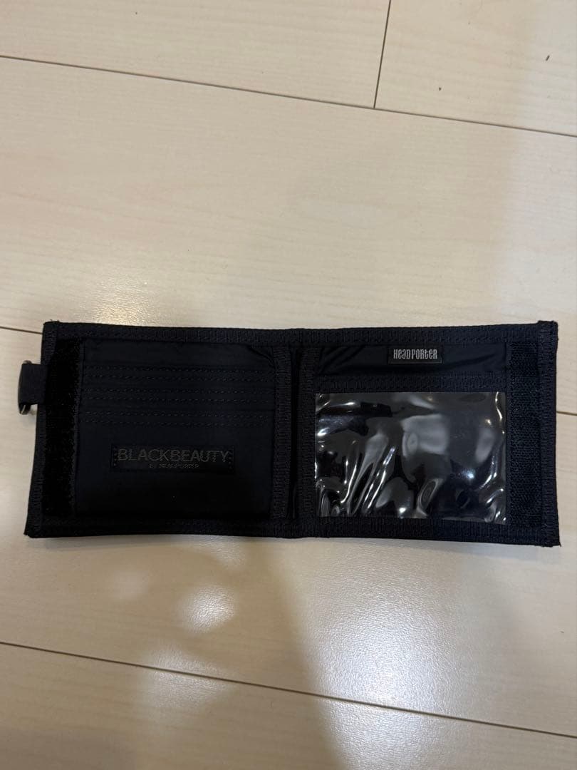 廃盤　ヘッドポーター　ブラックビューティー　二つ折り財布