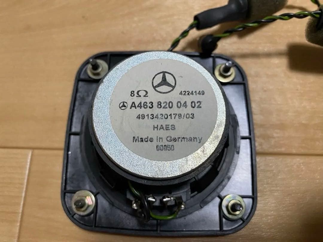 純正メルセデスベンツ MB W463 W460 サウンドスピーカー リアDピラー